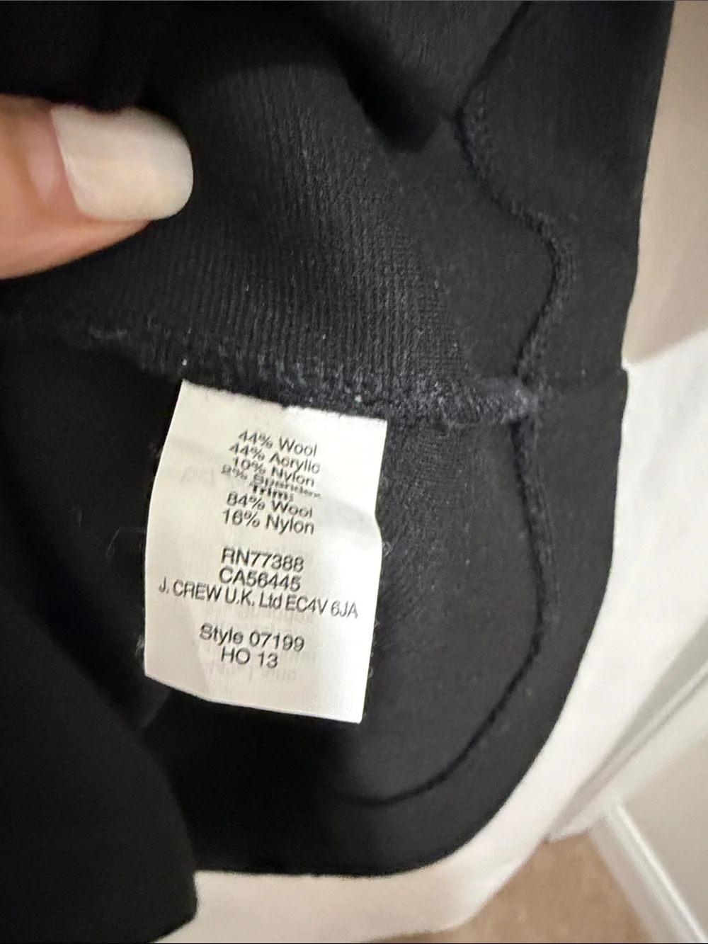 J. Crew crew black